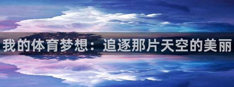 JJB竞技宝官网下载注册：我的体育梦想：追逐那片天空