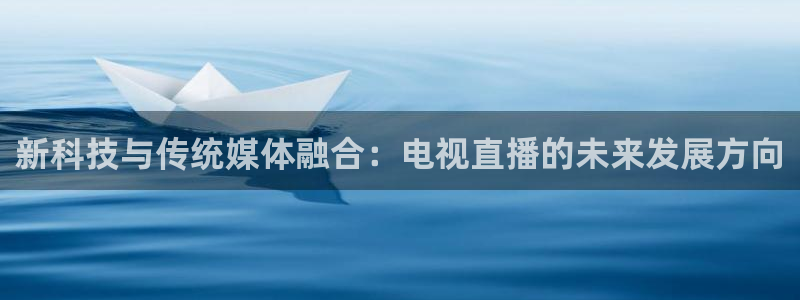 五星体育斯诺克：新科技与传统媒体融合：电视直播的未来发展方向